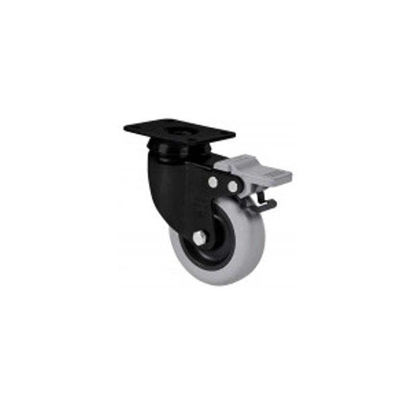 ALEX-RUEDA 2-5147 D-80 60KG C/FRENO NEGRA