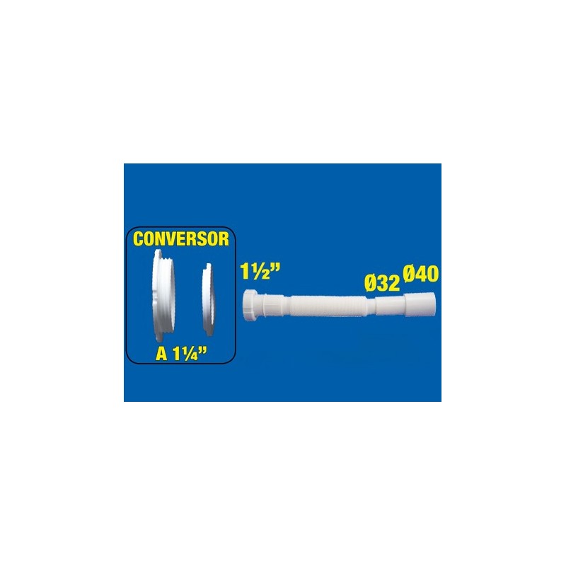 SIFON EXTEN. DUAL 1 1/2- 1 1/4 T39D 50039