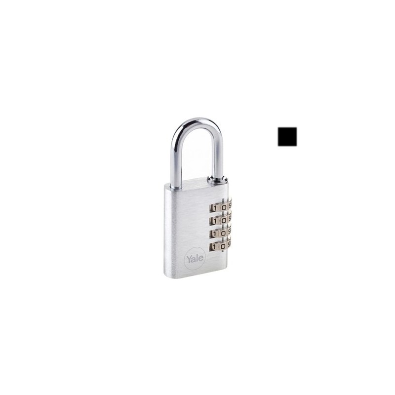 CANDADO YALE ALU COM NEGRO 38X49 YE3C381311