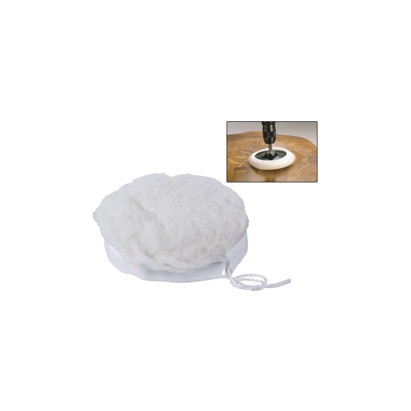 BOINA PULIR ADHESIVA DE LANA 125MM 2025000 WOLFCRAFT