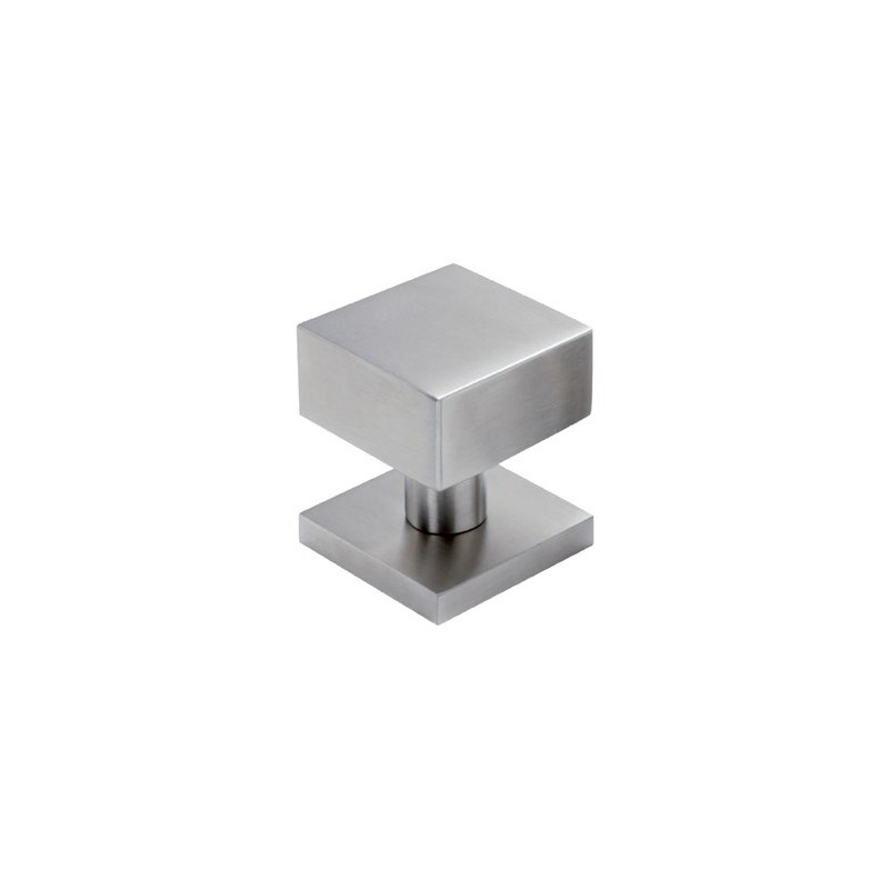 POMO INOX 878 65MM INOX CUADRADO