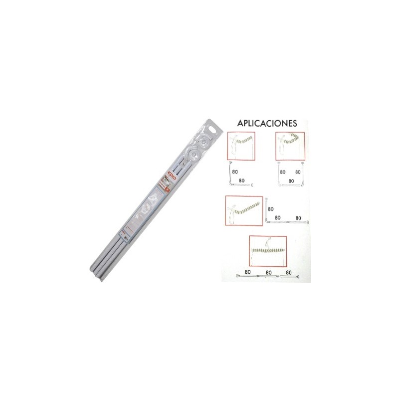 BARRA BAÑO CURVA MULTIPOSICION U (80X80X80)