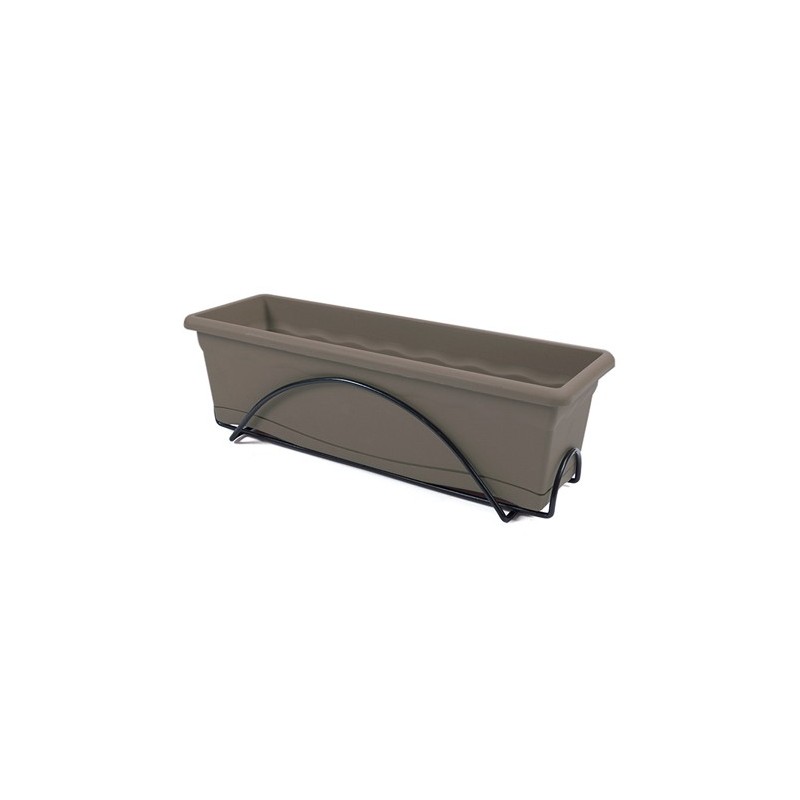 BALCONERA TERRA 60 P52 60X25X18 CON PLATO TAUPE