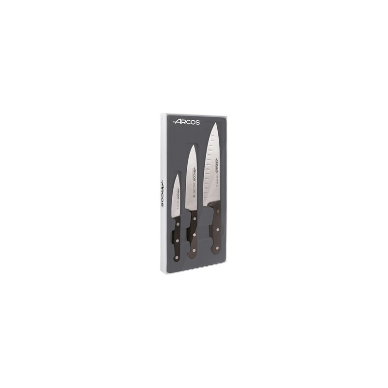 CUCHILLOS COCINA UNIVERSAL JUEGO 3U. ARCOS 807410
