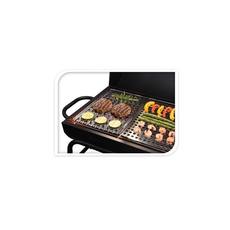 PLACA DIFUSORA  BARBACOA INOX 2 UNDS.  46X30 CM. C80900950