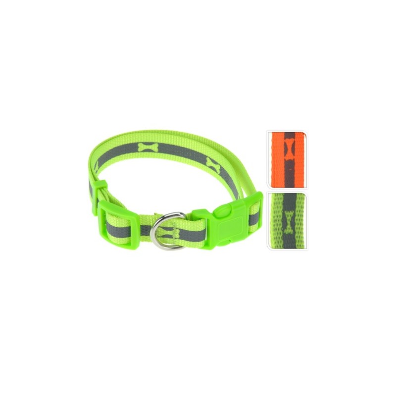 PERRO COLLAR 30-50 2CM NEON 348000030