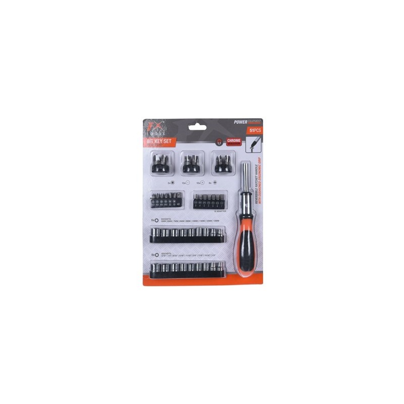 DESTORNILLADOR JUEGO 51 PIEZAS R05000020