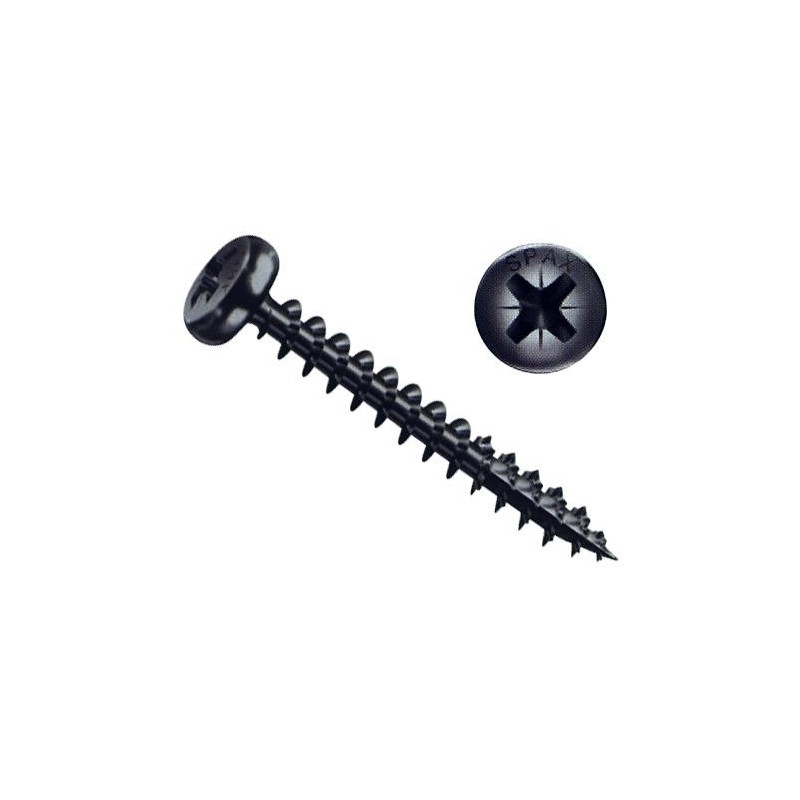 TIRAFONDO PAVONADO C/RED.3,5X 20 SPAX CAJA 1000U