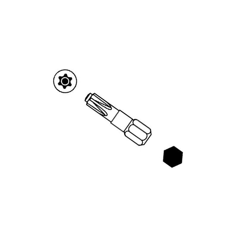 PUNTA T 25X25 ABC (50)