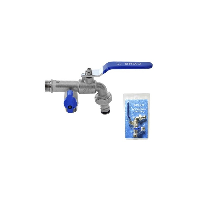 GRIFO CIERRE BOLA CON TOMA 1/2" 165248