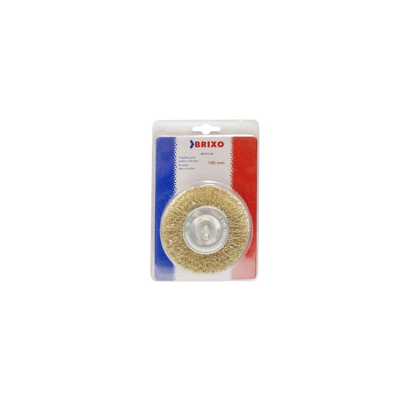 CEPILLO BRIXO PUA ACERO LDO.CIRCUL. 100MM 472142