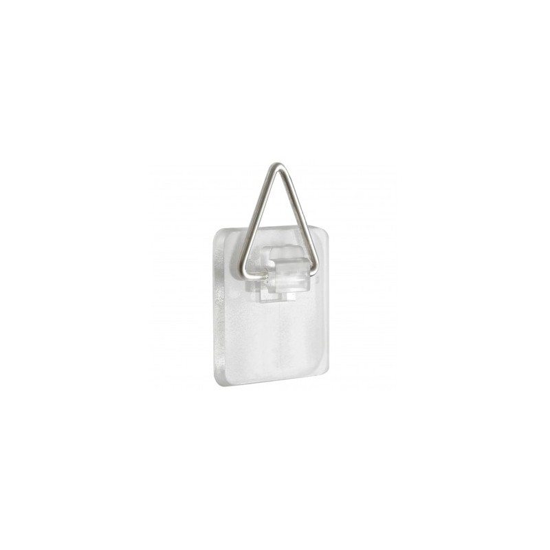 COLGADOR ADHESIVO TRANSPARENTE D1003T (4und)