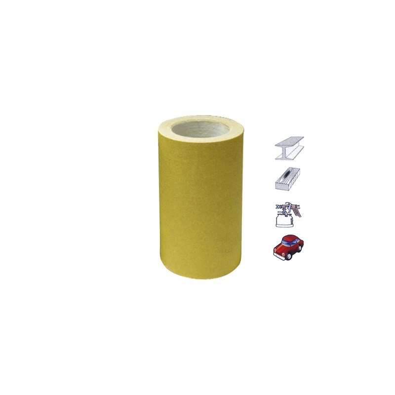 LIJA VELCRO MINIROLLO 115X3MT P220