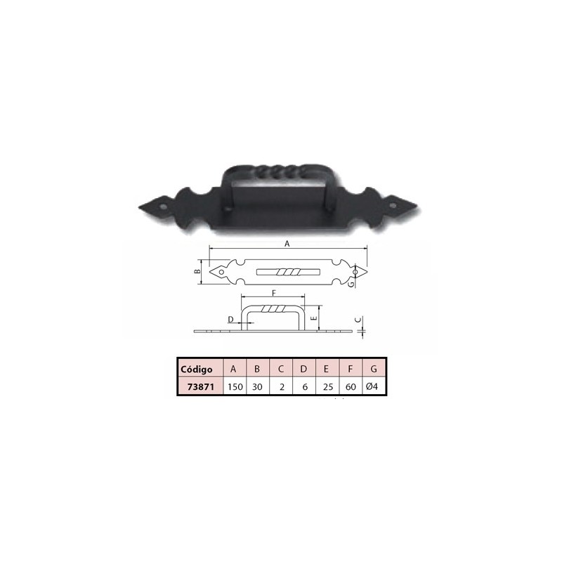 ASA CON PLACA 150 ZORRO  RF-73871