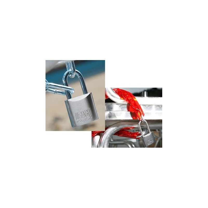 CANDADO INOX 50 ARCO LARGO LL/IGUALES  85015