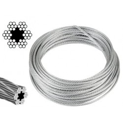 CABLE ACERO 6X7-1 10M 2MM...