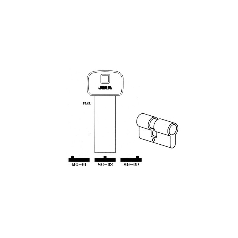 LLAVINES-8 MG-6D IMANES