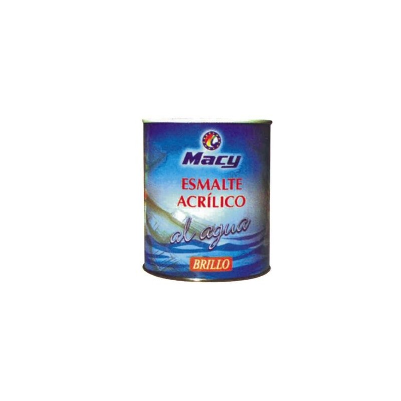 ESMALTE MACY AGUA BRILLO NEGRO ECOLOG 250ML