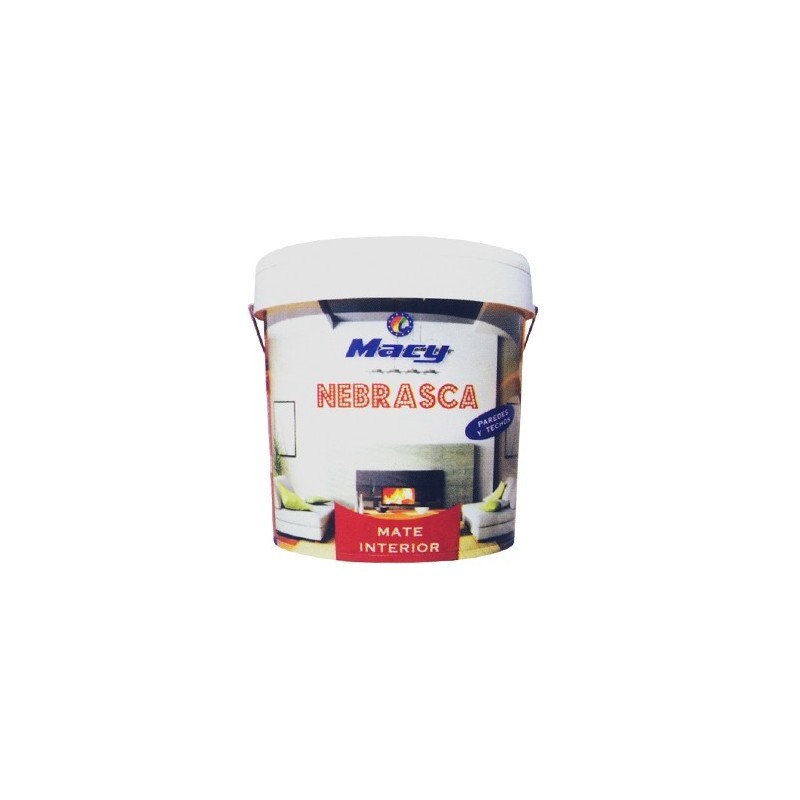 PINTURA PLASTICA MACY INT.MATE NEBRASCA 25 KG BL.