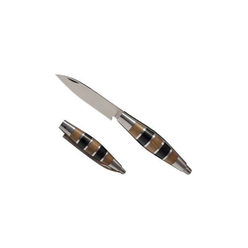 NAVAJA CANARIA 8CM HOJA 19100 ALUMINIO/MADERA