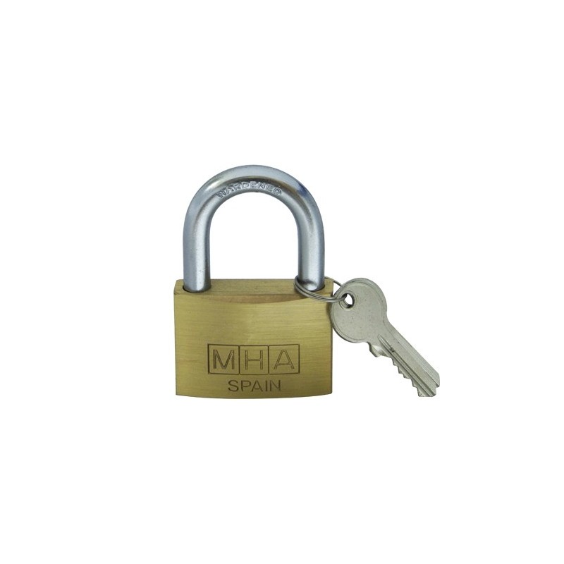 CANDADO LATON MOD.6 60MM A/N IGUA.KA4