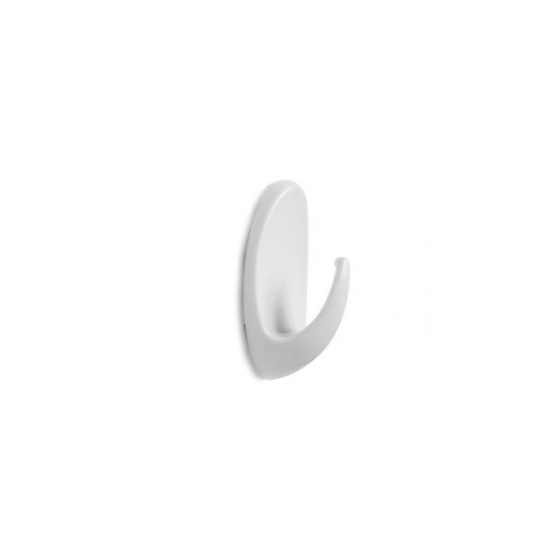 PERCHA PLASTICA ADHESIVA 35MM BLANCA P1001B (3 und)