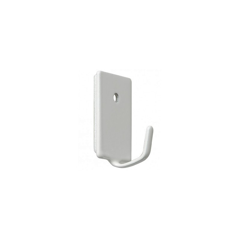 PERCHA PEQUEÑA 15X35 ADHESIVA GANCHO FINO BLANCA P2003B (4 und)