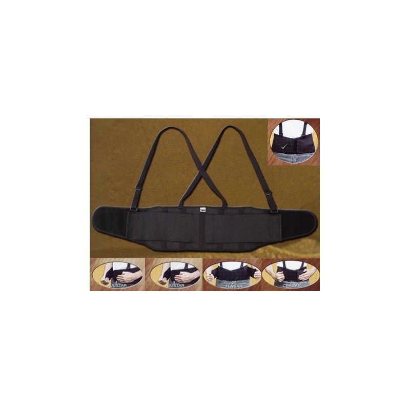 CINTURON ANTILUMBAGO ELASTICO 128CM