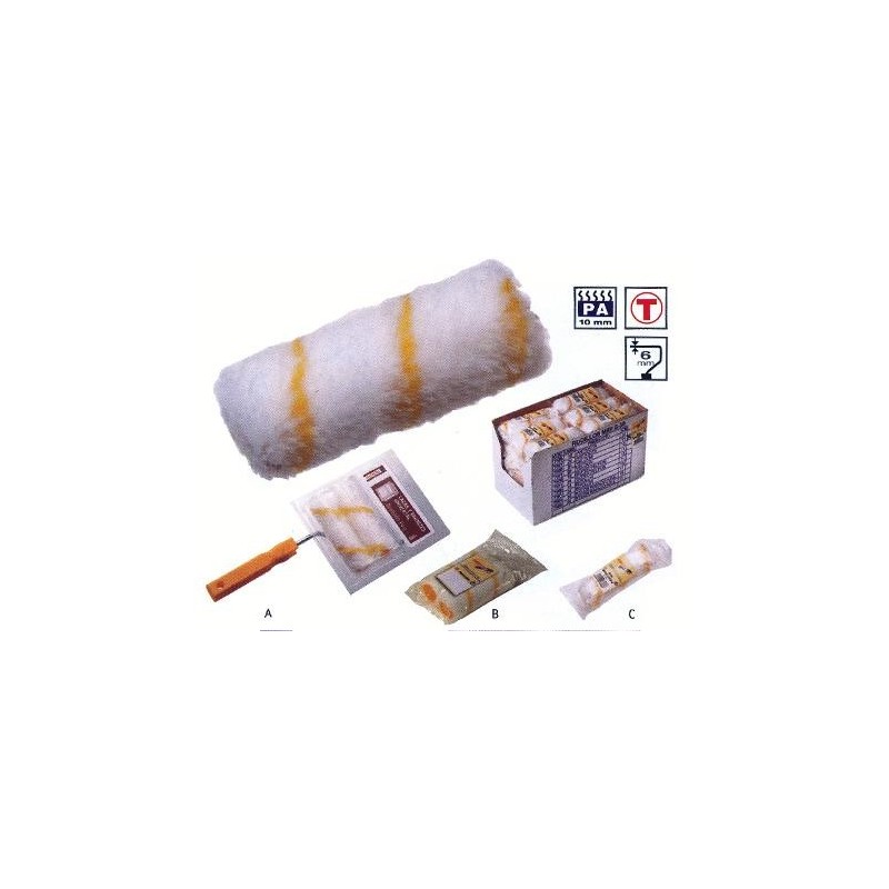 RODILLO MIDI RECORTADO ANTIGOTA 15CM 7580