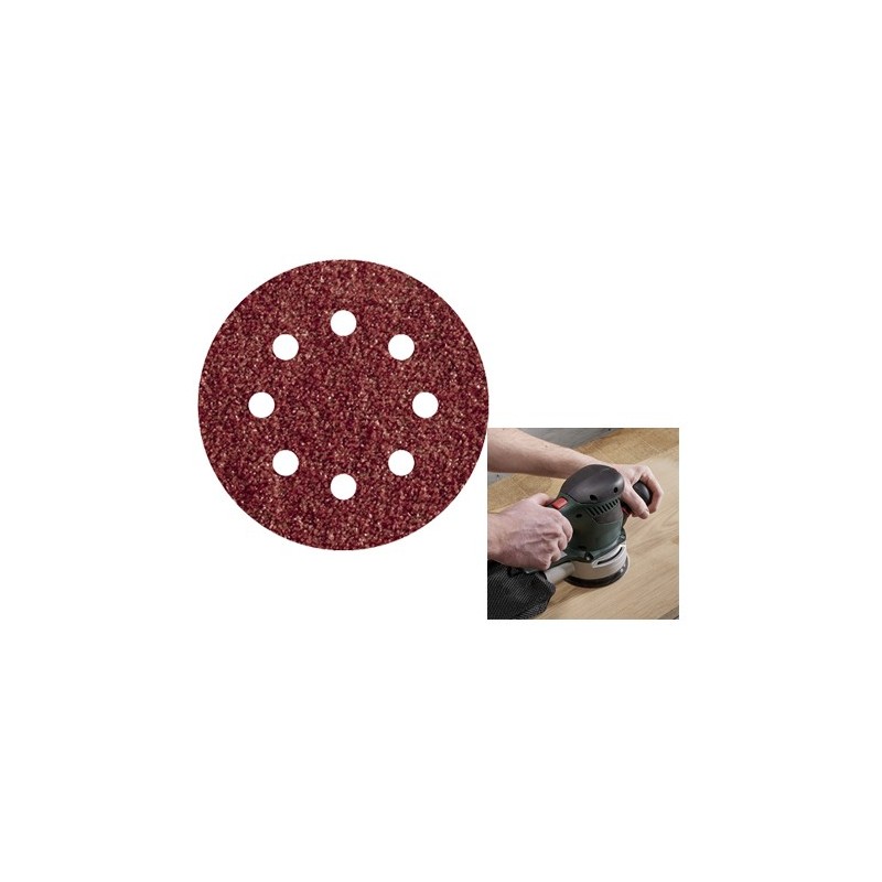 DISCO LIJA ADH. 125MM GRANO 80 (5PZ.) 2070000 WOLFCRAFT