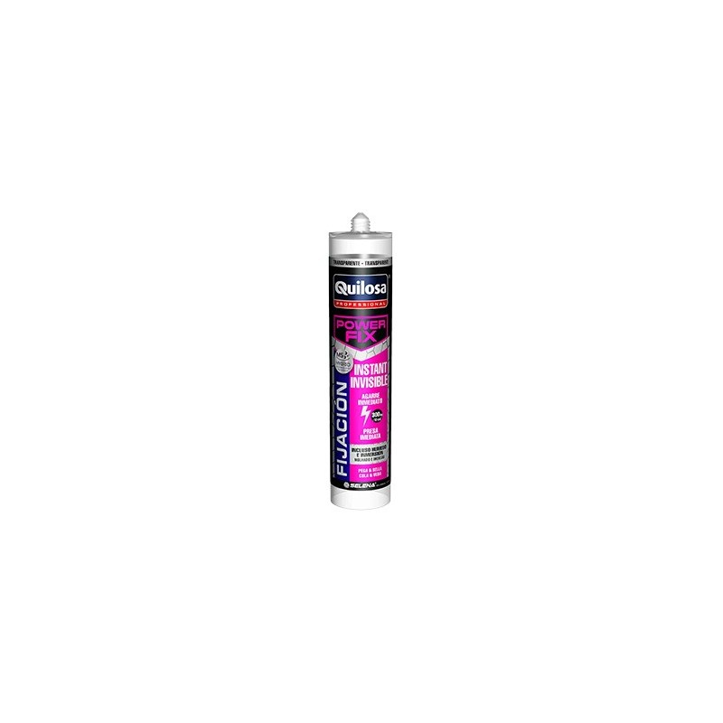 POWER FIX INSTANT INVISIBLE TRANSPARENTE 280ML 33423 QUILOSA