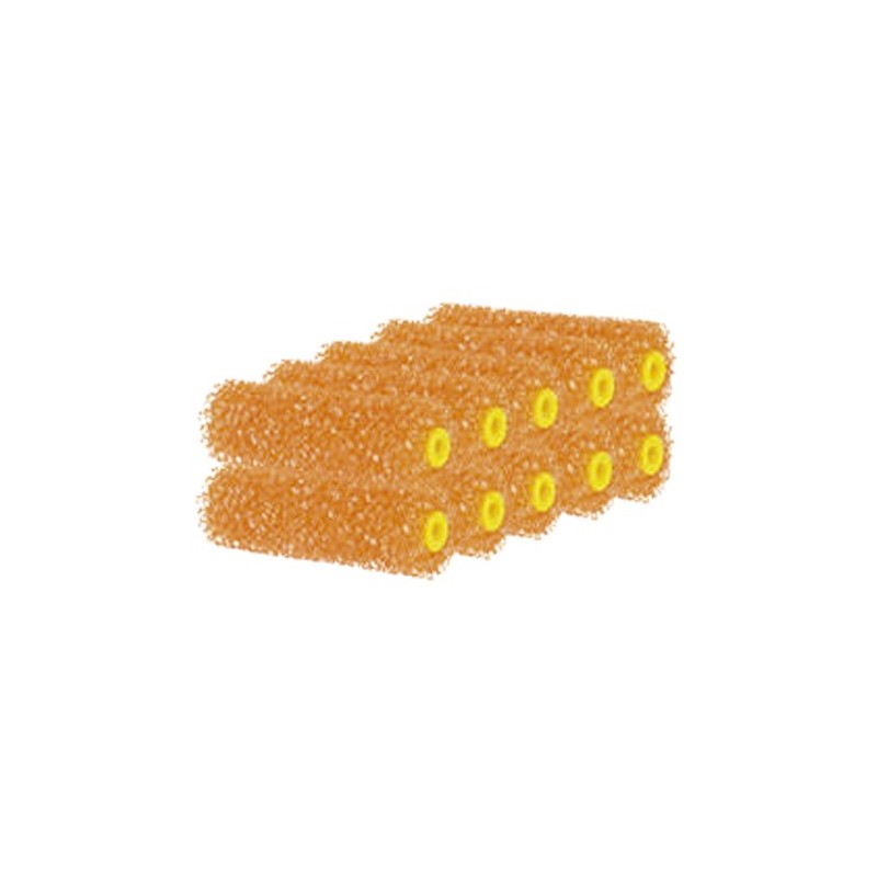 MINI RODILLO RECAM.10U PORO 3 AMARILLO 11CM 12099