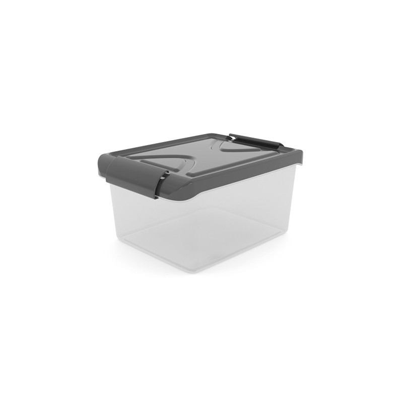 CAJA MULTIUSO 11001 40X28X20 CM. 15 L. ANTRACITA