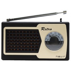 RADIO RETRO NEGRO  NVR-200