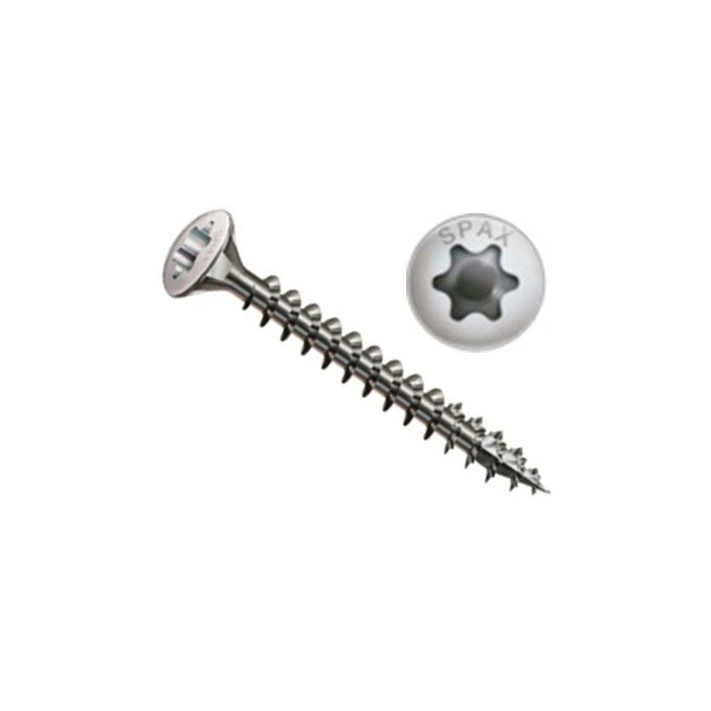 TIRAFONDO INOX 3,5X 25 T15 200U