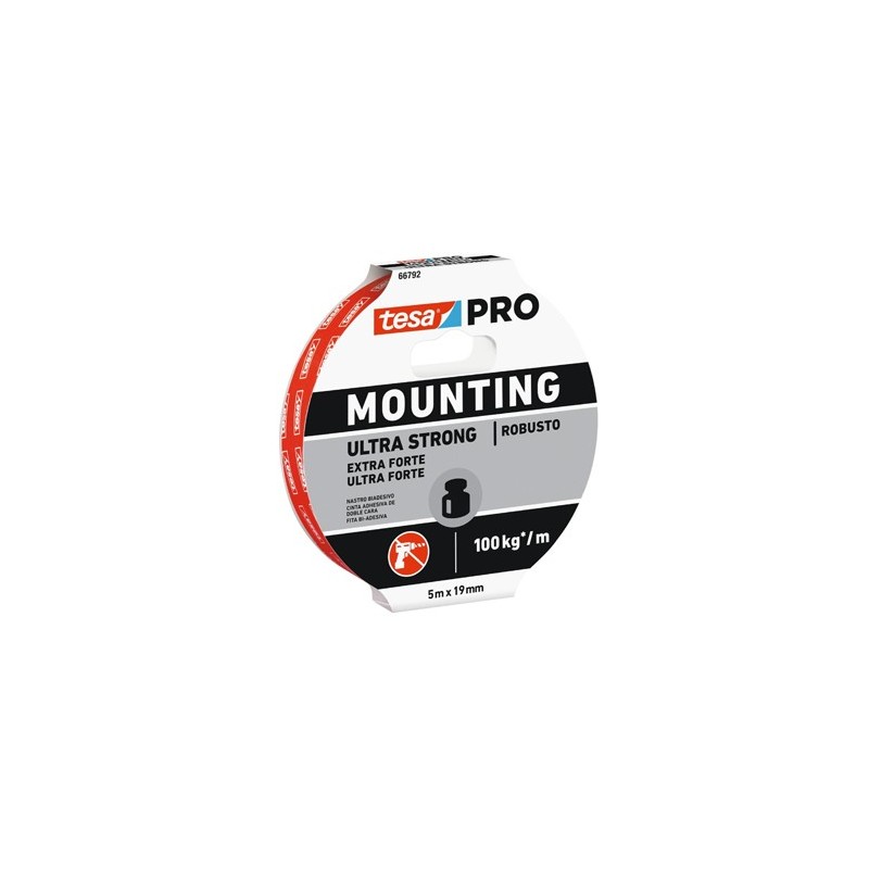 CINTA DOBLE CARA EXTRA .FUERTE 5X19MM 66792