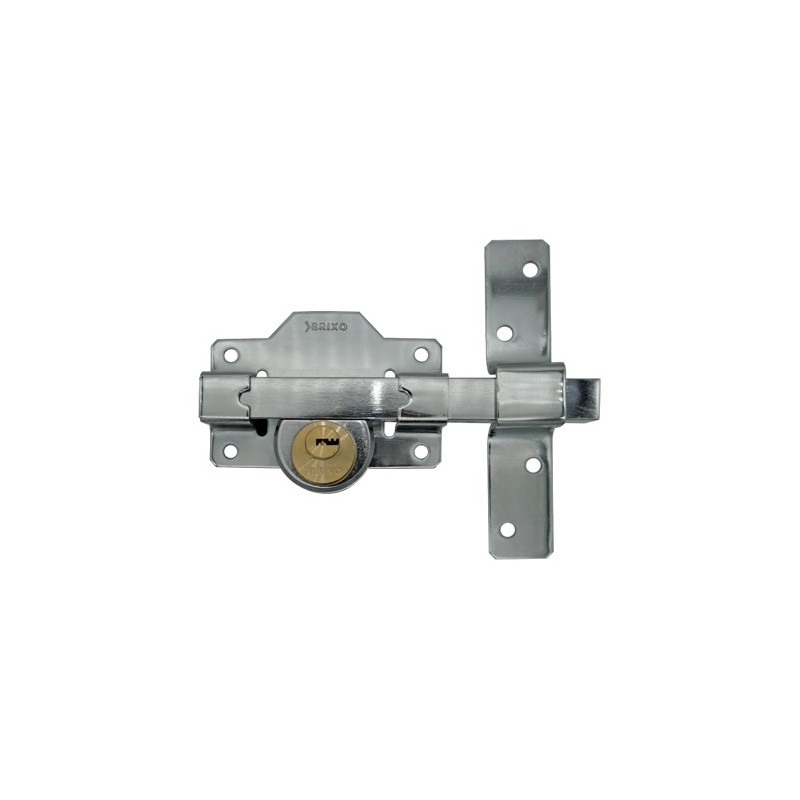 CERROJO 170 SEG. C/REDODNDO NIQUEL 801414