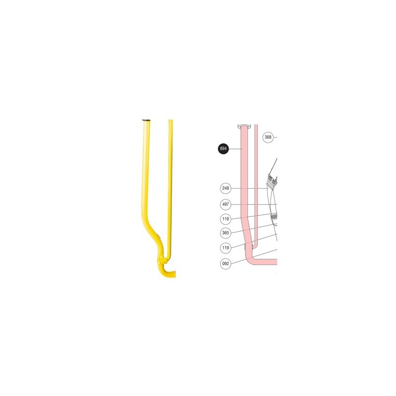 PALANCA COMPLETA F.894 S.AGRO16