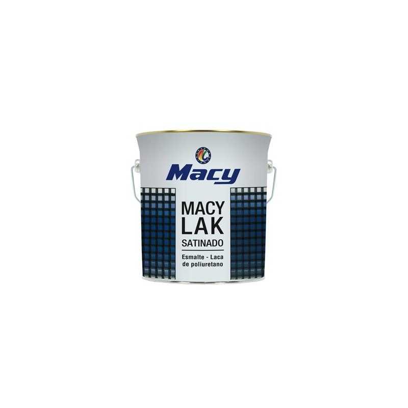 ESMALTE MACY LACA MACYLAK SATINADO BLANCO 0,375 L.