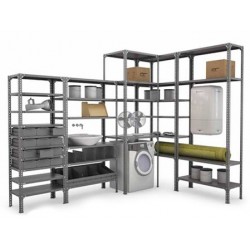 ESTANTERIA AR BANDEJA GALV....