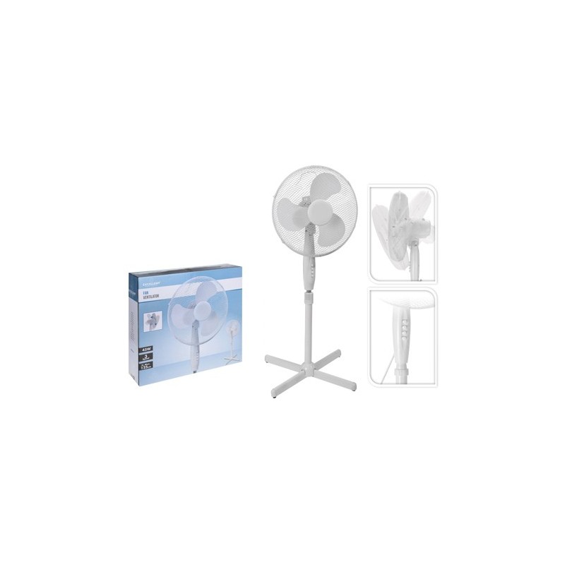 VENTILADOR PIE 40CM BLANCO  DX5000030