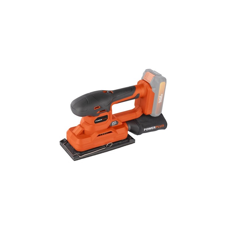 LIJADORA ORBITAL 20V. SIN BAT. SIN CARG. POWDP50300 DUAL-POWERPLUS