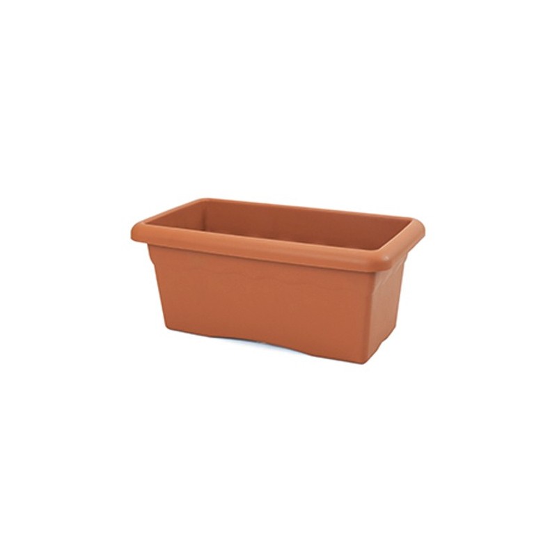 JARDINERA RECTANGULAR PLASTIKEN NINFA  60X26CM