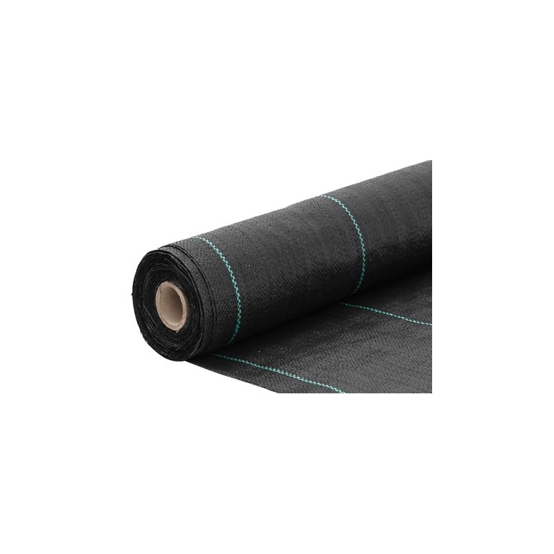 MALLA ANTIHIERBAS 1,5X10 NEGRO/VERDE 473535