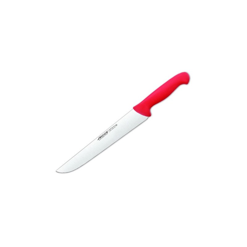 CUCHILLO CARNICERO 25CM 291822 ROJO ARCOS