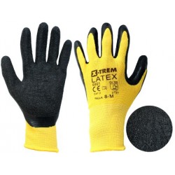 GUANTE POLIESTER/LATEX...