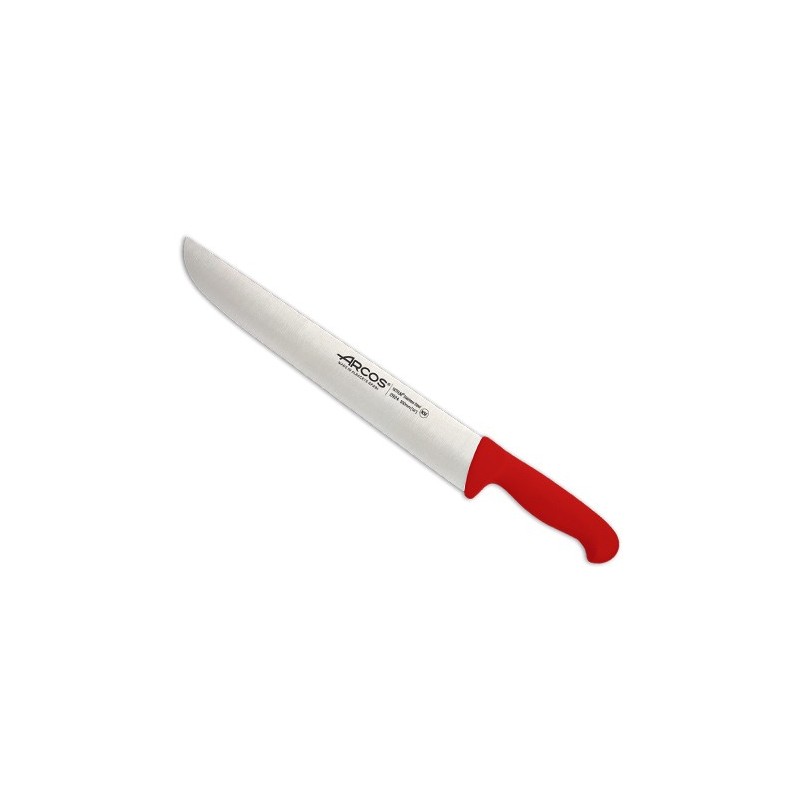CUCHILLO CARNICERO 35CM 292422 ROJO