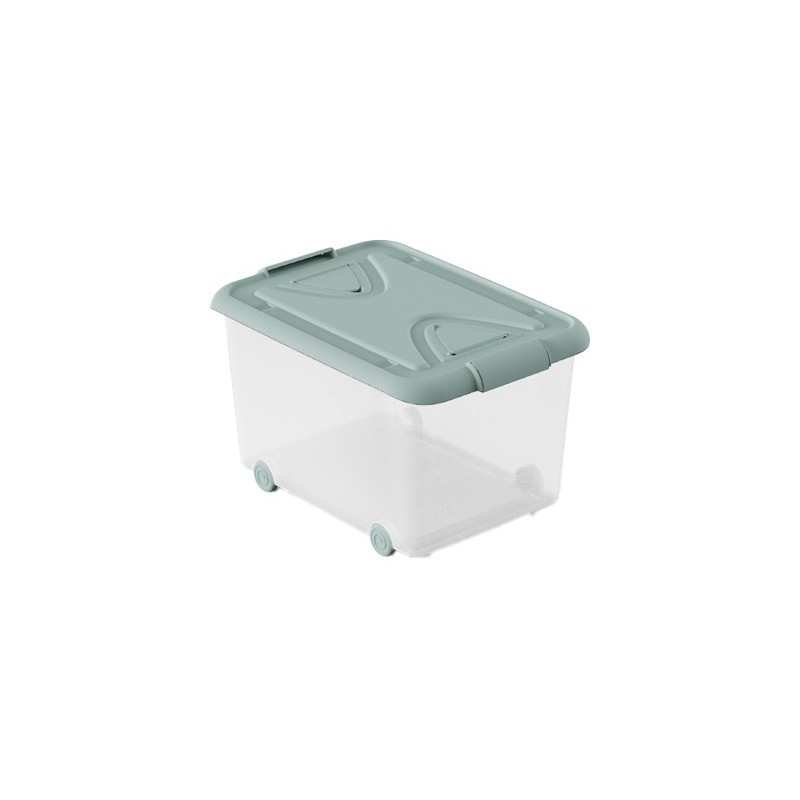 CAJA MULTIUSO 11004 63X45X38 CM. 70 L. MENTA