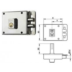 CERRADURA YALE  6-0 HN 120 DR