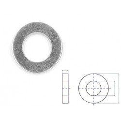 ARANDELA PLANA DIN125 ZINC...